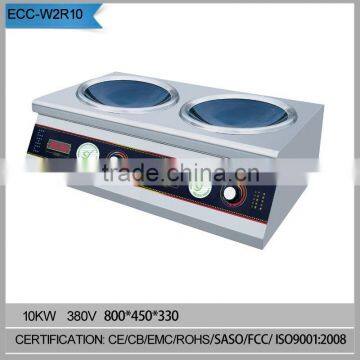 industrial tabletop 2 burner electric cooker stove