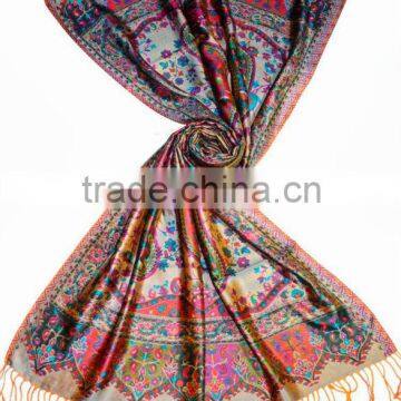 printed floral pattern shawl