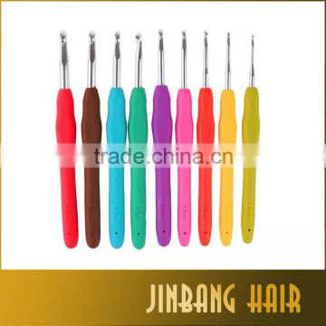 Best hot selling top quality knitting needle crochet hook lace wig needle hair extensions tools