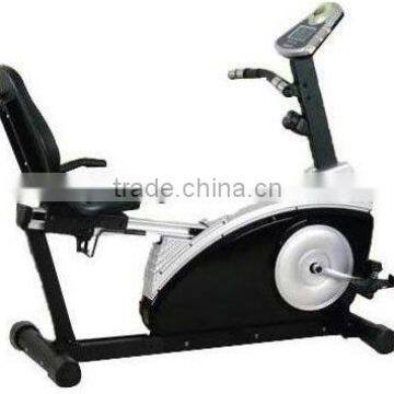 Recumbent magnetic bike