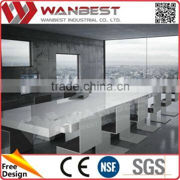 Antique Boardroom 14 Foot Conference Table photo-3