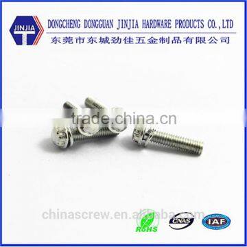 cross recess pan head hex head combination screw class 4.8