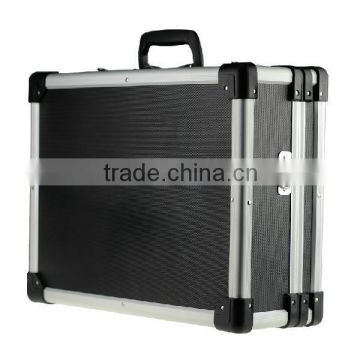 Tough aluminium frame practical ABS instrument case, 450 x 330 x 150mm