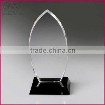 2015 New polished blank crystal trophy