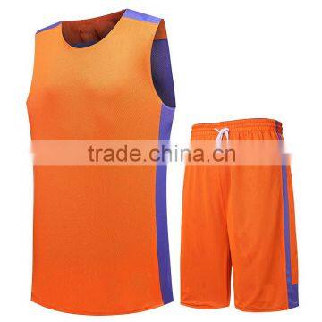 2016/2017 new season wholesale cheap orange basketball jersey