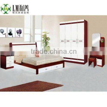 Wardrobe with dressing table bedroom set 300988