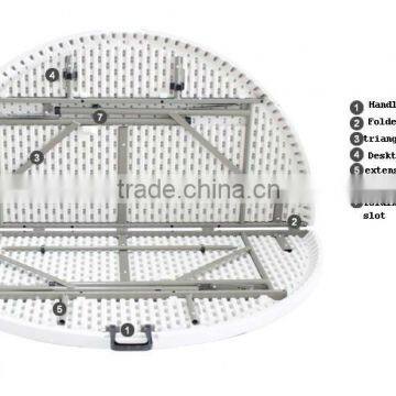 Middle Folding Round Table