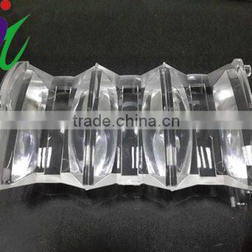 Plastic led lens,convex concave square led optical lens china supplier