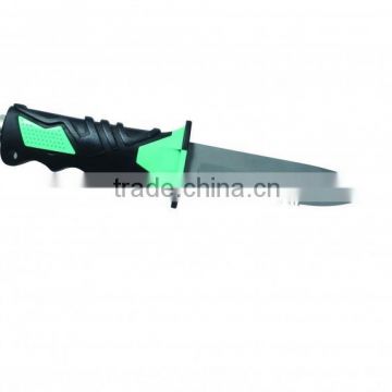 high quality Beta titanium scuba diving knife for outdoor underwater sports