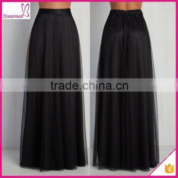 Hot selling adult long maxi tutu skirt for women