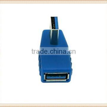 USB3.0 Male to Female Connector Conventer USB 3.0 AM / AF Adapter Blue