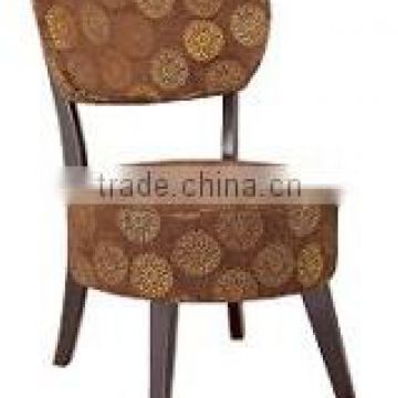 jacquard fabric wooden leisure chair(DO-6068)