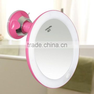 LED Bathroom Makeup Mirror, 10x magnification cosmetic mirror, led cosmetic mirror