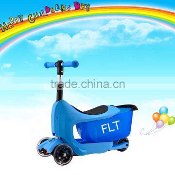 New Freestyle 3 in 1 Seat Scooter Kids With Removable Container photo-3