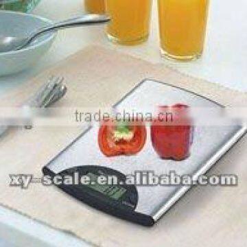 stainless steel kitchen scale food scale tare function