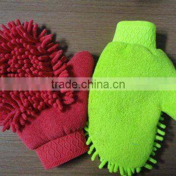 microfiber car cleaning mitt