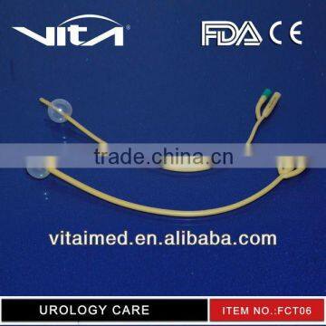 Silicone Coated Latex Foley Catheter