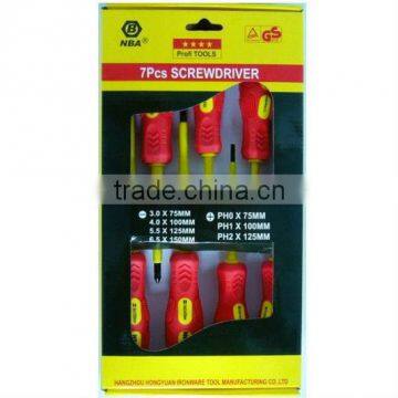 7pcs color box packing 1000V screwdriver set