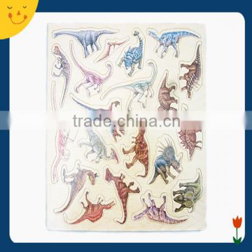 Paper/wooden puzzle fridge magnet for children