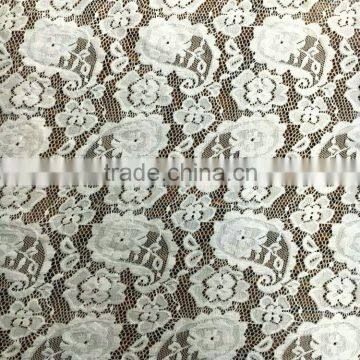 TH-8808 latest cheap warp knitting fabric lace design for lingerie