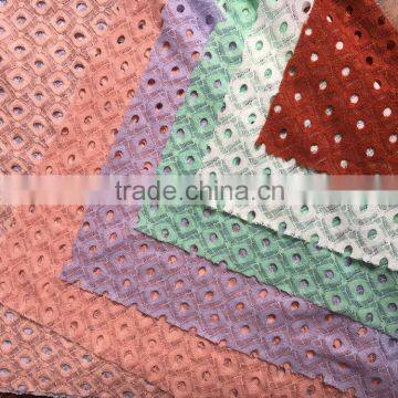 TH-8818 strech nylon fabric lace knitted lace for wedding dresses