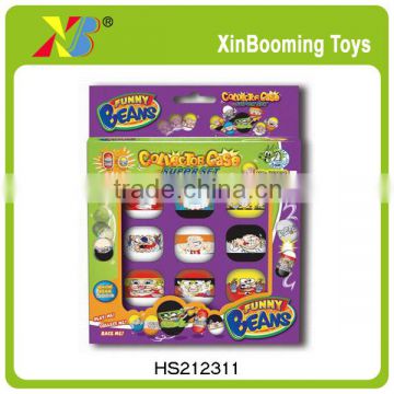 Promotion toy, 9 different Magic bean toy cheap small plastic toys