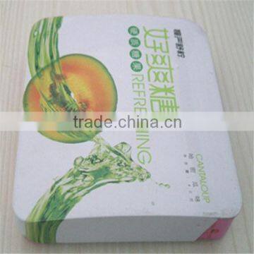 wholesale mint packaging tin box with push-pull design