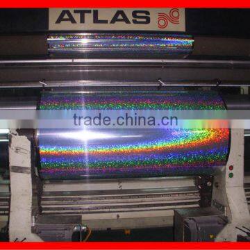 pet metallized holographic film