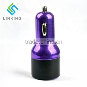 12~24V Output 5V 2A Dual USB Car Charger For iPhone iPad iPod Android