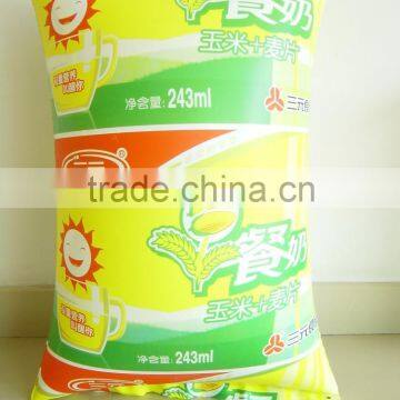 advertising inflatable oatmeal packing bag