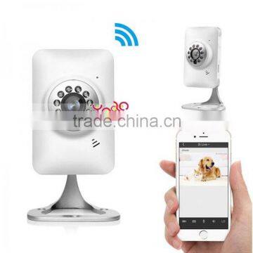 Waterproof Two-way 720P Indoor Wireless Wifi Network Security Camera Webcam Wifi IP Camera Security Camera SystemWhite