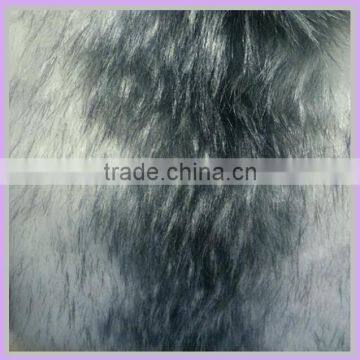 100% Acrylic High Pile 90 mm Faux Fur Fabric Flame Retardent Rabbit Fur Fabric Forlady Fashion Garment photo-3