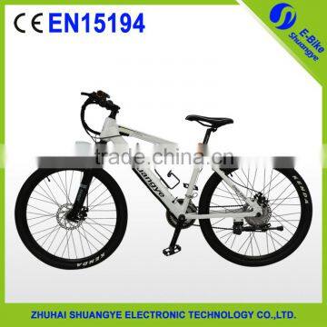 2015 new style Hidden battery electric mountain bicycle e bike