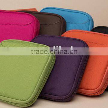 Wholesale hot saling nylon portable carrying delicate DVD CD case