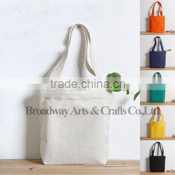 Reusable cotton shopping bags blank cotton tote bag