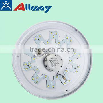 high lumen newest AC85-265V 18W radar/microwave motion sensor led ceiling light with light operated