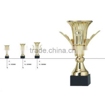 Novety metal cup trophy in various sizes