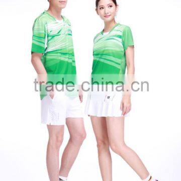 new style Professional customized ,Badminton wear shirtWS-15224