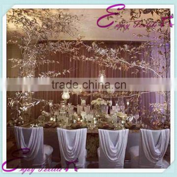 YHC#59 ruffled swag chiavari spandex lycra chair cover polyester banquet wedding spandex wholesale cheap chair cover                        
                                                Quality Choice