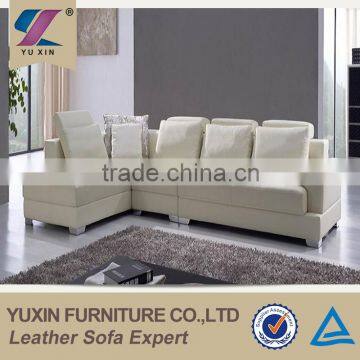 leisure cheap leather sofa in guangzhou