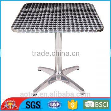 aluminum restaurant table