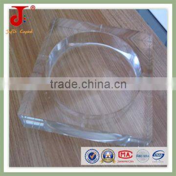 Hot sale Cheap Square Engraved Glass Ashtray Made In China