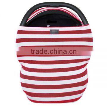 2016 World Class Stripe Design Washable Soft Stretchy Infant Car Seat Blanket