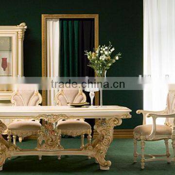 French Baroque Dining Table And Chair NFDT04