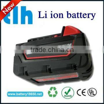 Replacement Milwaukee M18 REDLITHIUM XC 4.0 battery