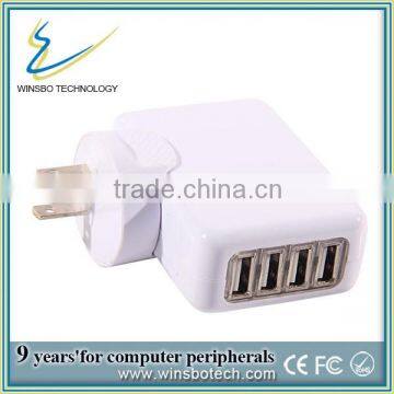 Laptop AC Adapter, 4 USB Port 100 240v 50 60hz Laptop ac Adapter for Asus Quality Choice