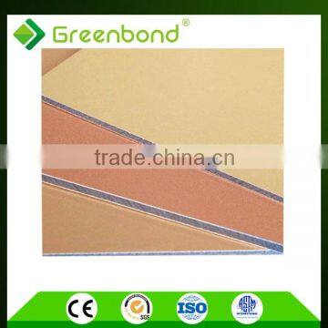 outdoor wall cladding acp pe aluminum cladding panels