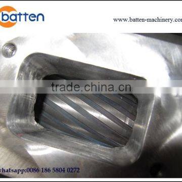 Grooved Spiral Feeding for HDPE Plastic Extruder Machine Barrel