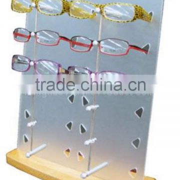 acrylic glasses display rack with low price