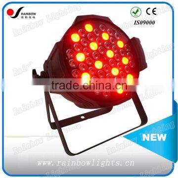 Wholesale new product DMX 512 led flat par light54 pcs 3w mini rgb stage lighting